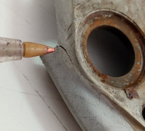 Junção Alça Traseira Honda Xre 300 2016 Original (6345) Prateado