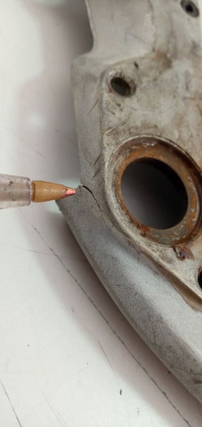 Junção Alça Traseira Honda Xre 300 2016 Original (6345) Prateado