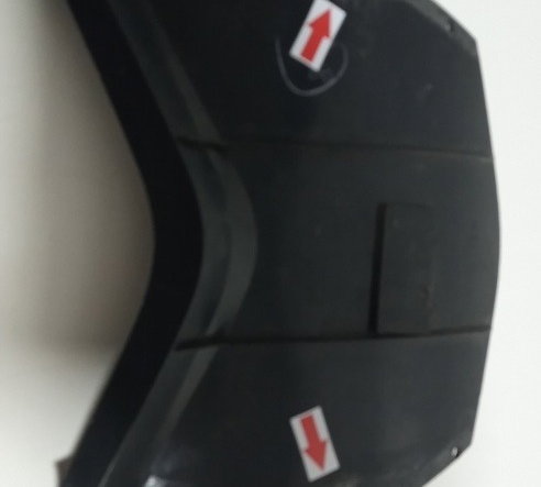 Carenagem Junção Rabeta Central Zx10 Zx 10 08/10 Orig. 14461 Preto