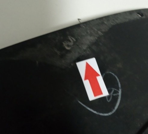 Carenagem Junção Rabeta Central Zx10 Zx 10 08/10 Orig. 14461 Preto