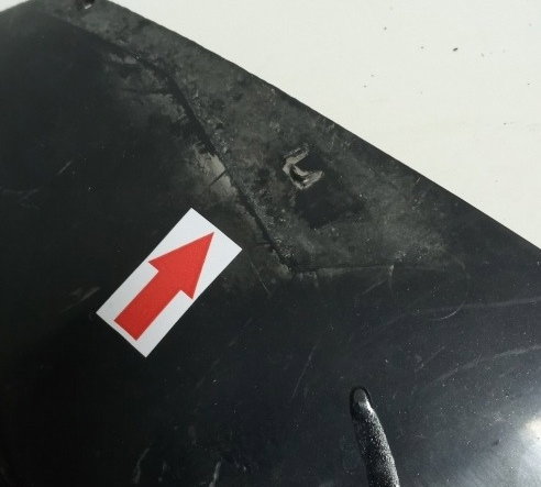 Carenagem Junção Rabeta Central Zx10 Zx 10 08/10 Orig. 14461 Preto