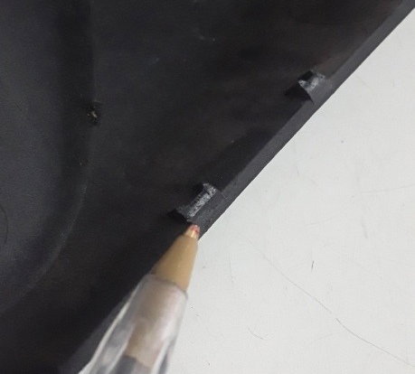 Acabamento Traseiro Inferior L/e Kawasaki Zx10 Origi (3701)