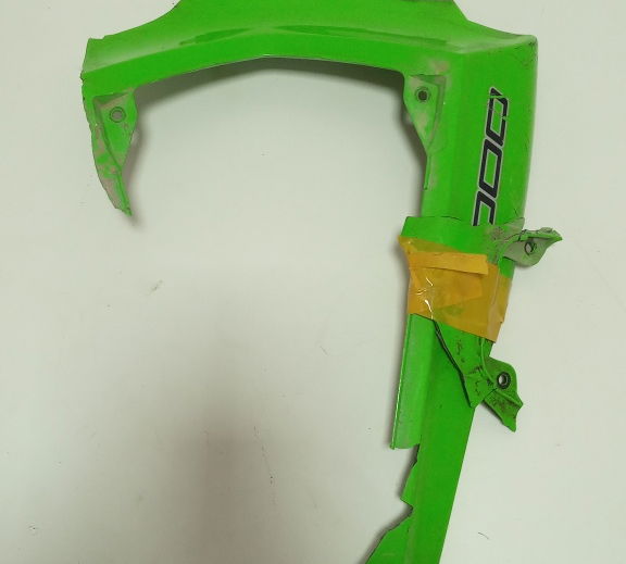 Carenagem Rabeta Kawasaki Zx-10r 14/14 Orig Quebrada 38008 Verde