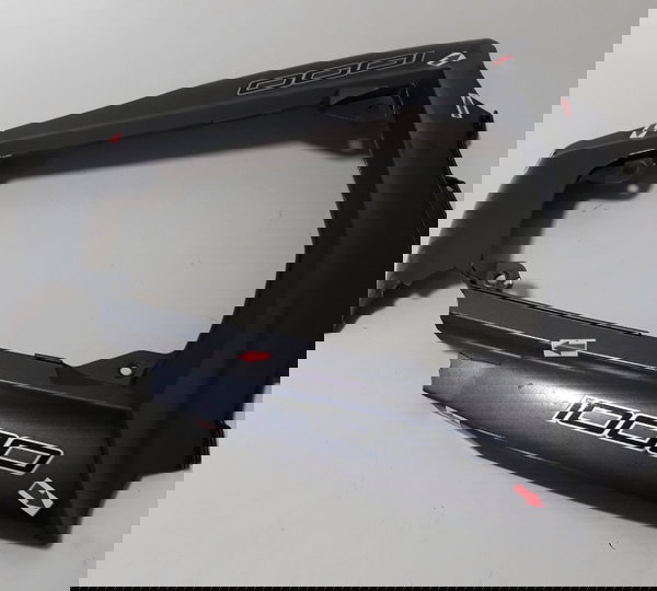 Carenagem Rabeta Kawasaki Zx-10 11/15 Orig Quebrada 34839 Cinza