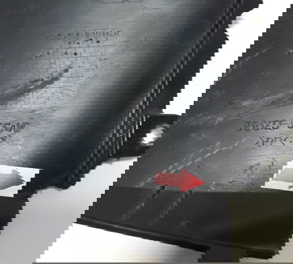 Acabamento Inferior Rabeta Kawasaki Zx 10 11/15 34821 Avaria Preto