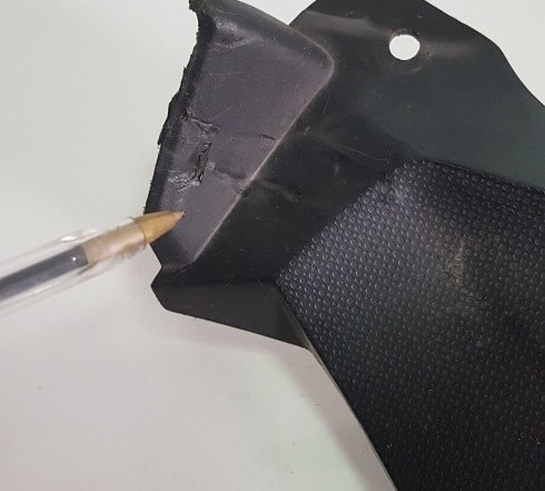 Par Acabamento Painel Kawasaki Zx10 Zx 10 Original 13477