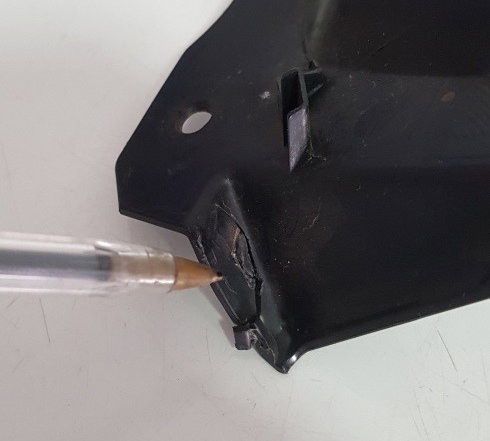 Par Acabamento Painel Kawasaki Zx10 Zx 10 Original 13477