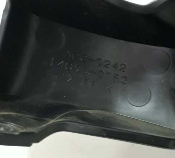 Protetor Mão Dir Kawasaki Versys 1000 20/22 Ori Avaria 36972 Preto