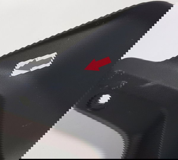 Protetor Mão Esq Original Bmw F800 R1200 R1250 F850 ( 36044) Preto Fosco