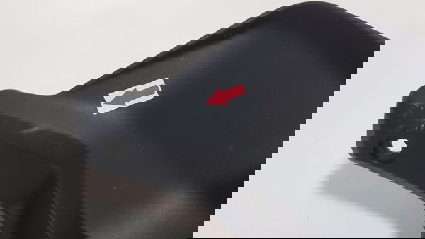 Protetor Mão Esq Original Bmw F800 R1200 R1250 F850 ( 36044) Preto Fosco