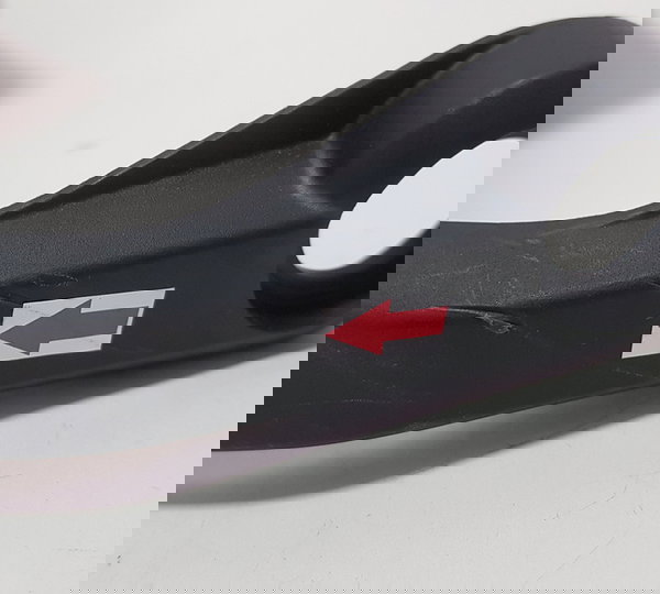 Protetor Mão Esq Original Bmw F800 R1200 R1250 F850 ( 36044) Preto Fosco