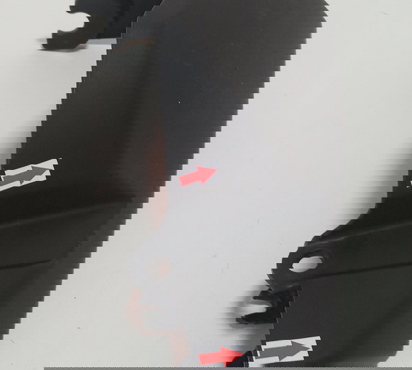 Protetor Mão Esq V-strom 1000 2015 Original Avaria 16819 Preto