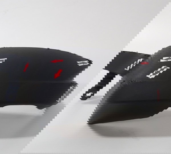 Protetor De Mão Bmw G650 Gs Ori Esq 24459 Preto