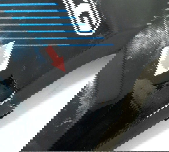 Carenagem Lateral Cg 160 Titan L/d Orig Avaria 30800 Preto