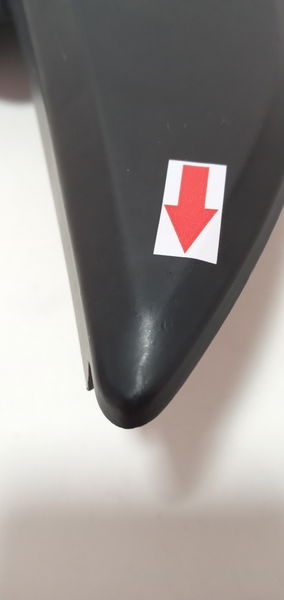 Carenagem Lateral Dir Honda Cg 150 Fan 10/12 Avaria 14133