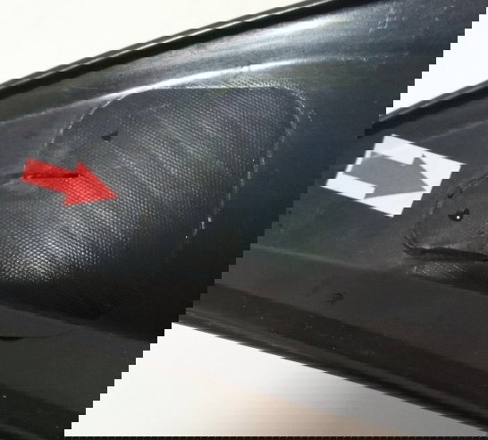 Carenagem Lateral Dir Honda Cg 150 Fan 10/12 Avaria 14133 Preto