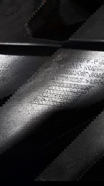 Tampa Lateral Dir Cg 150 Fan 09/13 Ori 35102 Avaria Preto