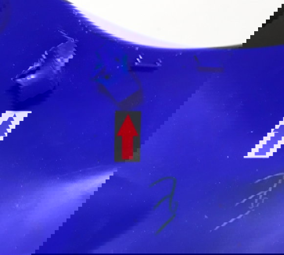 Aba Tanque Superior Esq Lander 250 20/23 Ori 35043 Avaria Azul