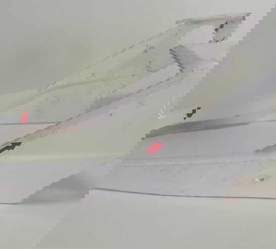 Carenagem Bico Frontal Yamaha Crosser 150 14/17 Avaria 13192 Branco