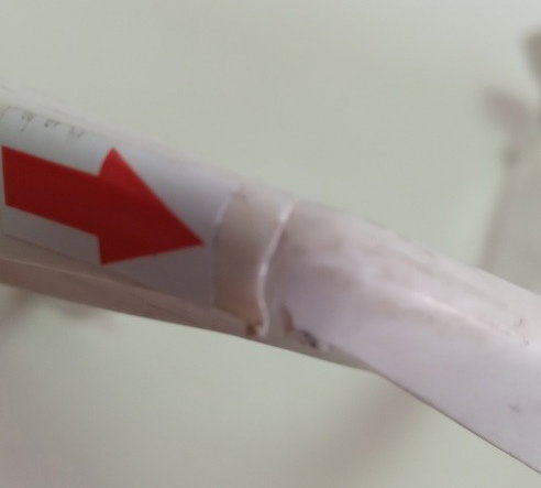 Carenagem Bico Frontal Yamaha Crosser 150 14/17 Avaria 13192 Branco