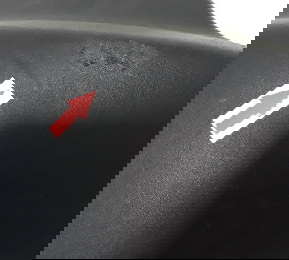 Carenagem Aba Do Tanque Cb 300 09/12 Ori 12068 Avaria Preto