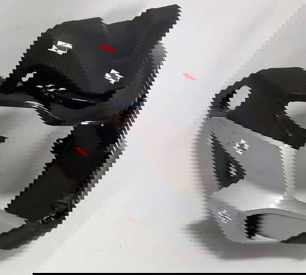 Carenagem Frontal Farol Honda Cb 500f 22/23 Orig 48245 Preto