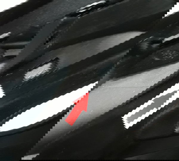 Carenagem Frontal Farol Honda Cb 500f 22/23 Orig 48245 Preto