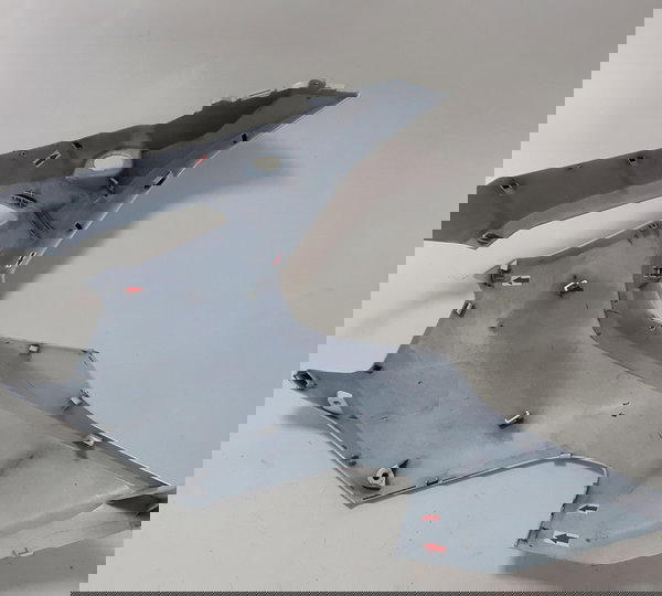 Carenagem Frontal Lateral Adv 150 L/d Orig Detalhes 48254 Branco