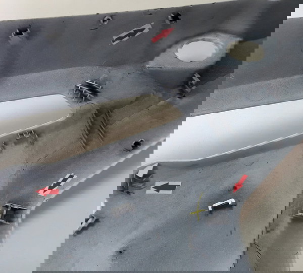 Carenagem Frontal Lateral Adv 150 L/d Orig Detalhes 48254 Branco