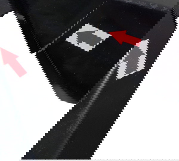 Carenagem Aba Tanque Esq Fazer 150 Ori 30582 Avaria Preto