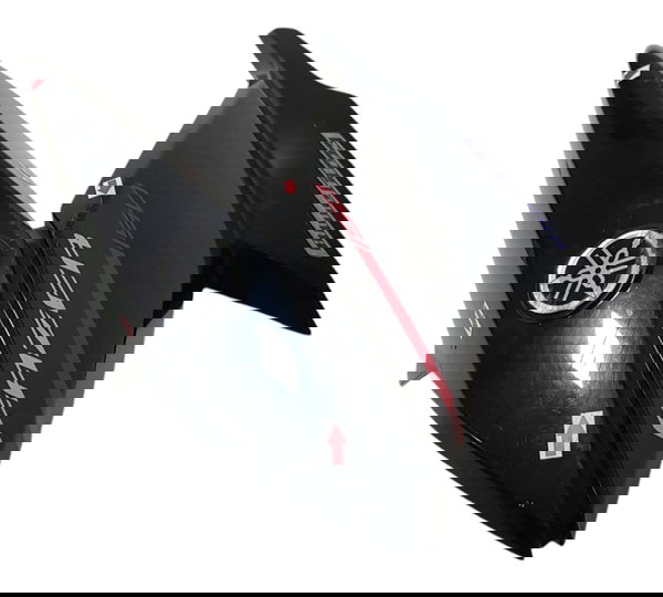 Carenagem Aba Tanque Esq Fazer 150 Ori 30582 Avaria Preto