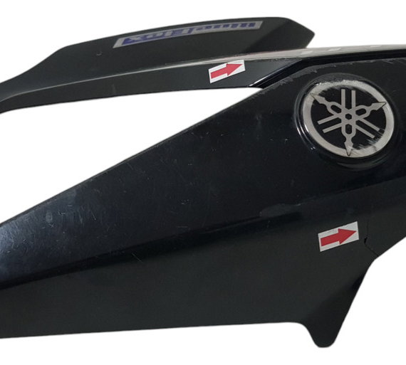 Carenagem Aba Tanque Esq Fazer 150 Ori 30582 Avaria Preto