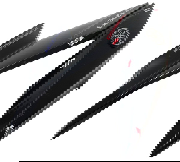 Carenagem Aba Tanque Esq Fazer 150 Ori 30582 Avaria Preto