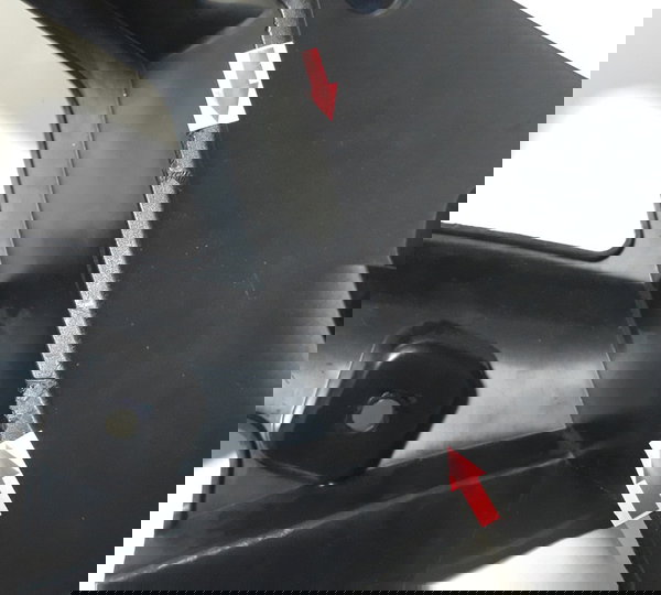 Carenagem Interna Aba Lander 250 20/22 L/e Ori Detalhe 25822 Preto