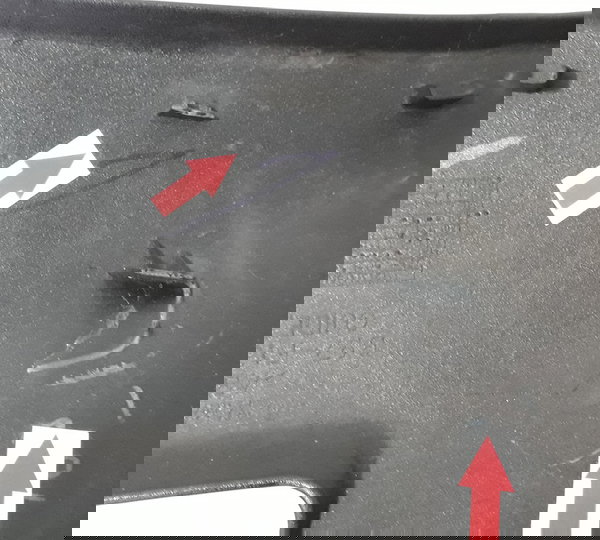 Carenagem Aba Tanque Esq Yamaha Fazer 250 18/23 Avaria 38658 Preto