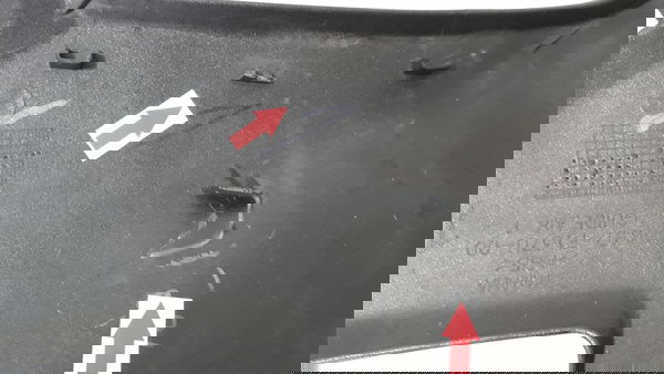 Carenagem Aba Tanque Esq Yamaha Fazer 250 18/23 Avaria 38658 Preto