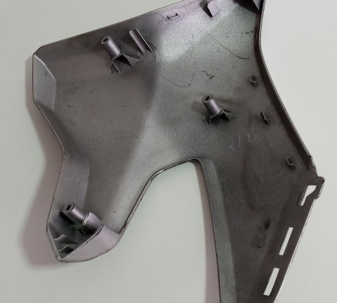 Carenagem Aba Tanque Dir Yamaha Fazer 250 18 (detalhe) 11286 Prateado