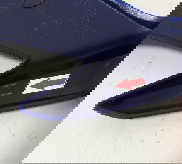 Carenagem Bananinha Farol Cg 160 Fan 22/23 L/e Orig 48272 Azul