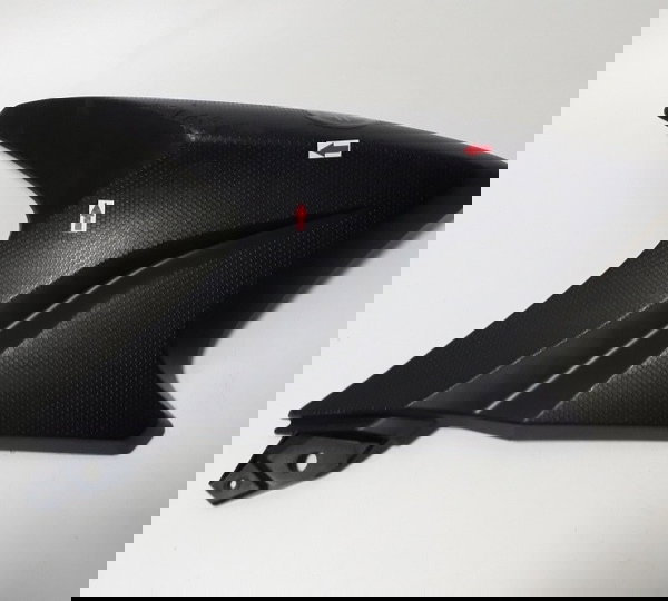 Carenagem Aba Tanque Dir Factor 150 17/22 Orig Avaria 10718 Preto