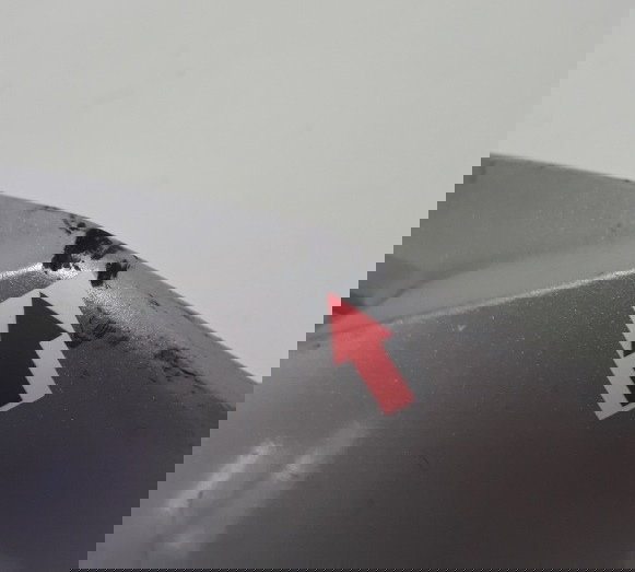 Carenagem Rabeta Esq Honda Cg 160 Titan 2022ori 30756 Avaria Prata