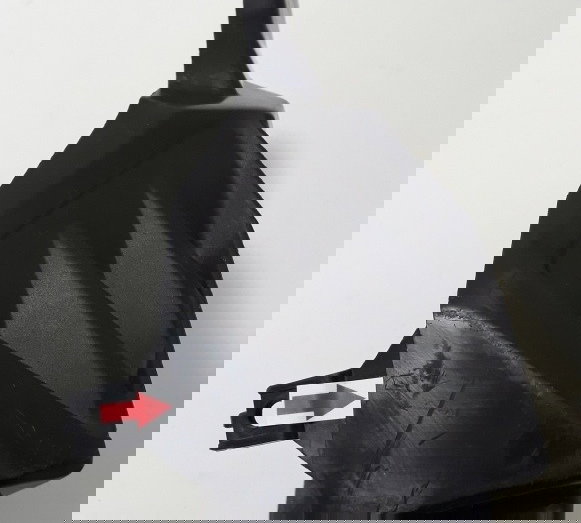 Acabamento Rabeta Yamaha Fazer 250 18/20 L/d Orig 19613 Preto