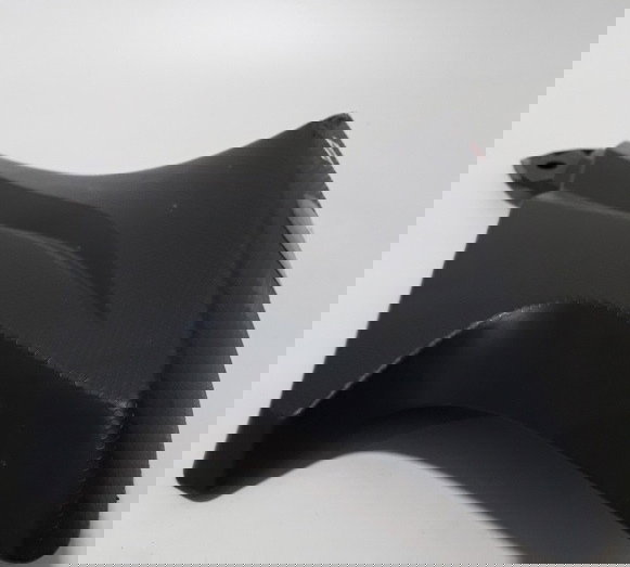 Carenagem Aba Do Tanque Dir Yamaha Factor 150 Ori 30581 Preto