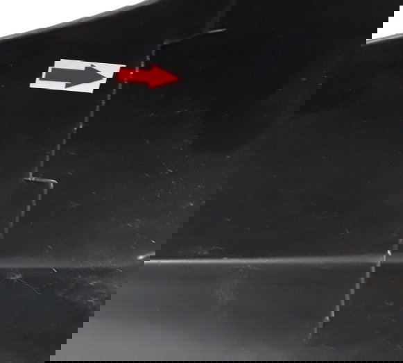 Carenagem Aba Do Tanque Dir Yamaha Factor 150 Ori 30581 Preto