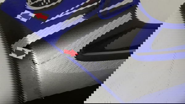 Carenagem Aba Tanque Xtz 125 L/e Orig Detalhes 46406 Azul