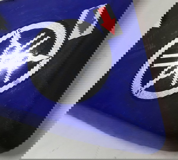 Carenagem Aba Tanque Xtz 125 L/e Orig Detalhes 46406 Azul