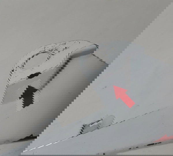 Carenagem Rabeta Cg 160 Titan 16/20 L/d Orig 46397 Branco