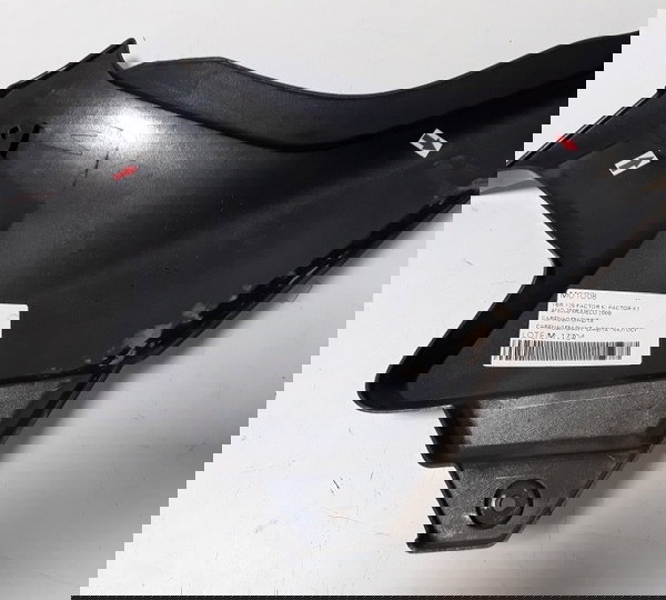 Carenagem Tampa Lateral Dir Factor 125 K 08/09 Avaria 21668 Cinza