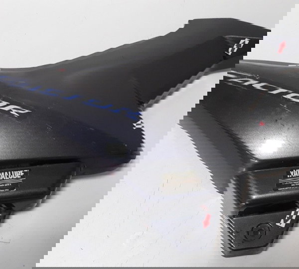 Carenagem Tampa Lateral Dir Factor 125 K 08/09 Avaria 21668 Cinza