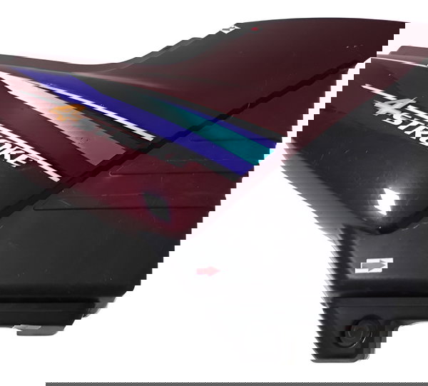 Carenagem Tampa Lateral Dir Yamaha Ybr 125 00/04 Avaria 738 Vermelho