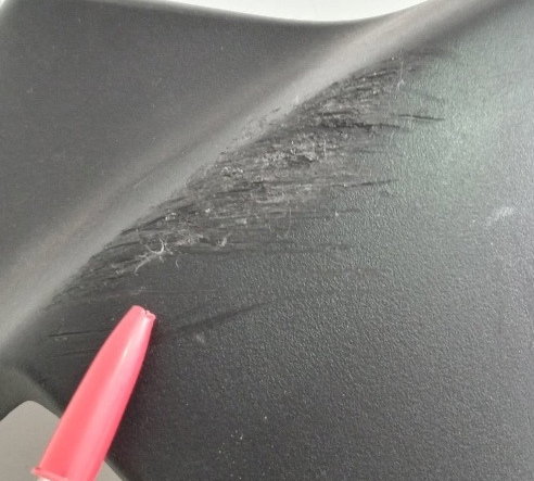 Carenagem Aba Tanque L/e Honda Cb300 12/15 Original (9802) Preto